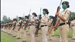 Bihar police personnel during a parade rehearsal. (HT FILE) Bihar police personnel during a parade rehearsal. (HT FILE)
