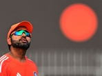 India's captain Rohit Sharma attends a practice session at the MA Chidambaram Stadium in Chennai on October 7, 2023, ahead of the 2023 ICC Men's Cricket World Cup(AFP) India's captain Rohit Sharma attends a practice session at the MA Chidambaram Stadium in Chennai on October 7, 2023, ahead of the 2023 ICC Men's Cricket World Cup(AFP)