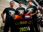 Red Bull Racing's team principal Christian Horner (L), 2023 world champion Red Bull Racing's Dutch driver Max Verstappen (C) and Red Bull Formula One team advisor Helmut Marko pose for a picture (AFP) Red Bull Racing's team principal Christian Horner (L), 2023 world champion Red Bull Racing's Dutch driver Max Verstappen (C) and Red Bull Formula One team advisor Helmut Marko pose for a picture (AFP)