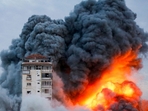Israeli counter attack, in Gaza after 10/7 massacre Israeli counter attack, in Gaza after 10/7 massacre