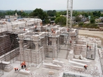 The under-construction Ram temple in Ayodhya (HT Files)(HT_PRINT) The under-construction Ram temple in Ayodhya (HT Files)(HT_PRINT)