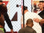 John Fury's fiery clash steals the spotlight before the KSI vs. Tommy Fury showdown.(sports fool/Twitter.X)(Twitter. X) John Fury's fiery clash steals the spotlight before the KSI vs. Tommy Fury showdown.(sports fool/Twitter.X)(Twitter. X)