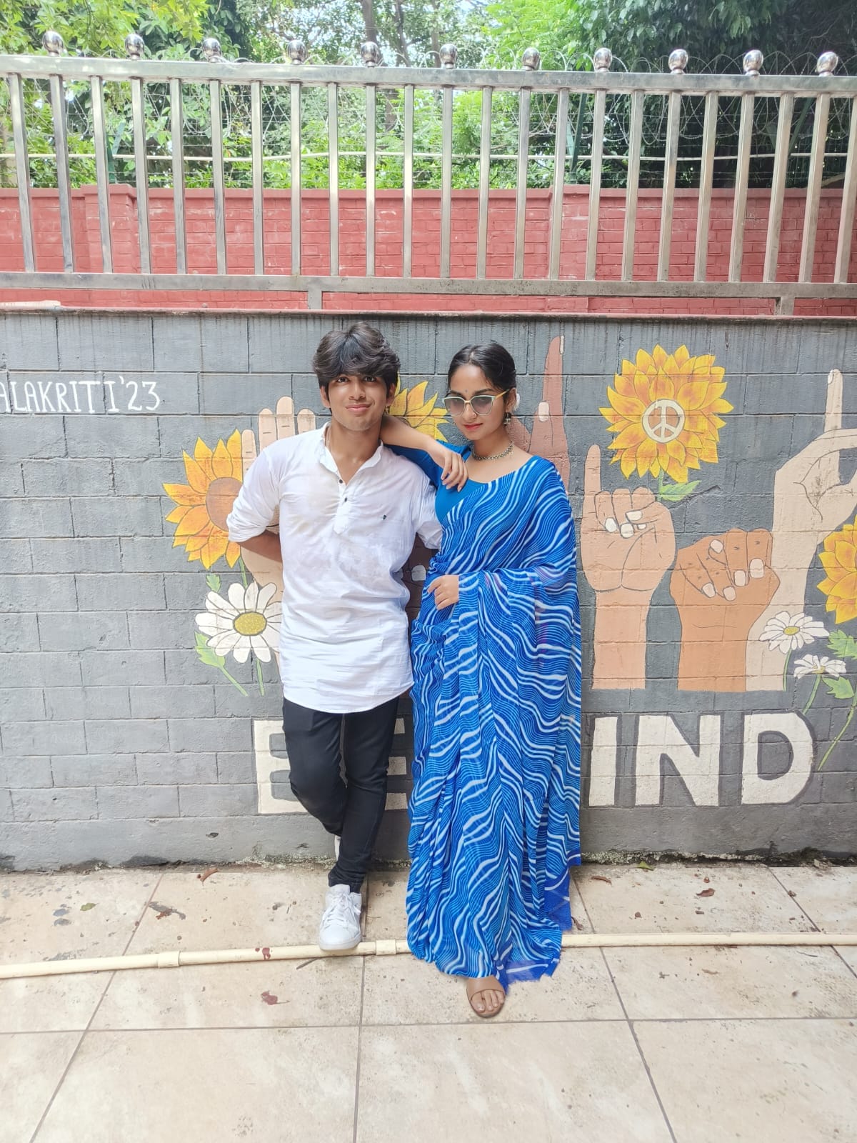 Hansraj College students bring their A-game in fashion for Ethnic Day celebrations on their campus. Hansraj College students bring their A-game in fashion for Ethnic Day celebrations on their campus.