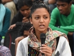 Shehla Rashid on Saturday said she is lucky to be an Indian.(Vipin Kumar/Hindustan Times) Shehla Rashid on Saturday said she is lucky to be an Indian.(Vipin Kumar/Hindustan Times)
