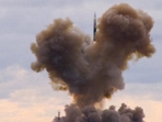 In this video grab provided by RU-RTR Russian television via AP television on Thursday, March 1, 2018, the Avangard hypersonic vehicle blasts off during a test launch at an undisclosed location in Russia. President Vladimir Putin declared Thursday that Russia has developed a range of new nuclear weapons, claiming they can't be intercepted by enemy.(AP) In this video grab provided by RU-RTR Russian television via AP television on Thursday, March 1, 2018, the Avangard hypersonic vehicle blasts off during a test launch at an undisclosed location in Russia. President Vladimir Putin declared Thursday that Russia has developed a range of new nuclear weapons, claiming they can't be intercepted by enemy.(AP)