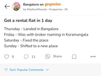Bengaluru's rental demand has soared over the last few years. Bengaluru's rental demand has soared over the last few years.