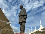 Gujarat: Statue of Unity depicting Sardar Vallabhbhai Patel, the towering figure of India's independence movement.(Photo by Shishir Gupta) Gujarat: Statue of Unity depicting Sardar Vallabhbhai Patel, the towering figure of India's independence movement.(Photo by Shishir Gupta)