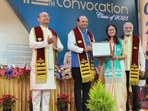 According to a press release by IIIT-Delhi, 452 BTech students specializing in various fields along with 237 MTech students and 26 PhD were recognised for their outstanding academic achievements.(Handout) According to a press release by IIIT-Delhi, 452 BTech students specializing in various fields along with 237 MTech students and 26 PhD were recognised for their outstanding academic achievements.(Handout)