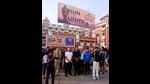 NR railway officials at Charbagh station. (HT) NR railway officials at Charbagh station. (HT)