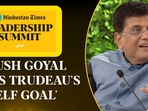 Piyush Goyal Rips Trudeau For Delaying Free Trade Agreement Piyush Goyal Rips Trudeau For Delaying Free Trade Agreement