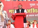 Akhilesh Yadav in Madhya Pradesh.(File) Akhilesh Yadav in Madhya Pradesh.(File)