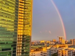 The city witnessed heavy rain on Monday evening, which brought daily life activities to a halt.(Param Arunachalam/X) The city witnessed heavy rain on Monday evening, which brought daily life activities to a halt.(Param Arunachalam/X)