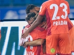 The stage seemed perfect for Punjab FC's inaugural Indian Super League victory, but a last-minute equaliser by Jonathan Moya dashed their hopes. The stage seemed perfect for Punjab FC's inaugural Indian Super League victory, but a last-minute equaliser by Jonathan Moya dashed their hopes.