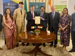 The collaboration is expected to provide students with opportunities for international exposure and academic enhancement, as well as encourage cross-cultural understanding.(Handout) The collaboration is expected to provide students with opportunities for international exposure and academic enhancement, as well as encourage cross-cultural understanding.(Handout)