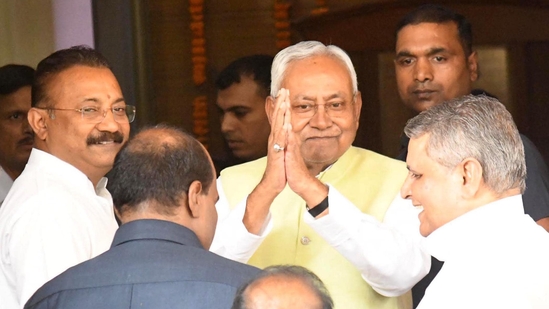 Bihar Chief Minister Nitish Kumar. (Santosh Kumar / Hindustan Times)