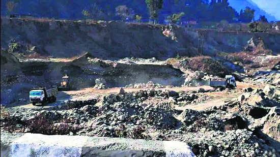 The ban was enforced in August in the aftermath of severe flooding that wreaked havoc in Kullu and Mandi districts during the unprecedented monsoon rains in the state that triggered landslides (HT File Photo) The ban was enforced in August in the aftermath of severe flooding that wreaked havoc in Kullu and Mandi districts during the unprecedented monsoon rains in the state that triggered landslides (HT File Photo)