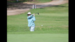 A player in action during 29th Punjab Open Ladies Amateur Golf Championship at Chandigarh Golf Club on Wednesday. (Ravi Kumar/HT) A player in action during 29th Punjab Open Ladies Amateur Golf Championship at Chandigarh Golf Club on Wednesday. (Ravi Kumar/HT)