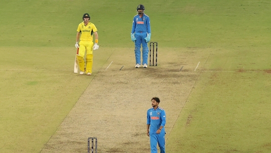 A photo from the ICC World Cup final match between India and Australia at the Narendra Modi Stadium, Ahmedabad, India(REUTERS)