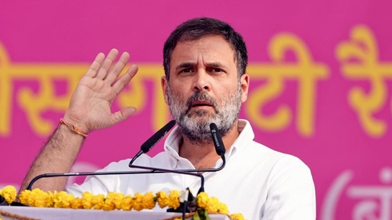 Congress leader Rahul Gandhi addresses a public meeting in Rajasthan. The Gandhi family has been the most influential force in the party over the last seven decades. Congress leader Rahul Gandhi addresses a public meeting in Rajasthan. The Gandhi family has been the most influential force in the party over the last seven decades.