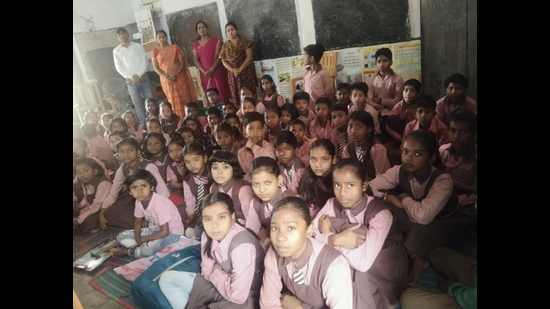 Some aspects of disaster management are covered in books for classes 6 to 8. (HT Photo) Some aspects of disaster management are covered in books for classes 6 to 8. (HT Photo)