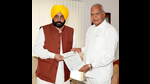 The pending bills, along with the governor’s objections to adjournment of the assembly session sine die instead of proroguing it, were at the centre of the latest row between Banwari Lal Purohit and the Bhagwant Mann-led Aam Aadmi Party (AAP) government in Punjab (ANI) The pending bills, along with the governor’s objections to adjournment of the assembly session sine die instead of proroguing it, were at the centre of the latest row between Banwari Lal Purohit and the Bhagwant Mann-led Aam Aadmi Party (AAP) government in Punjab (ANI)