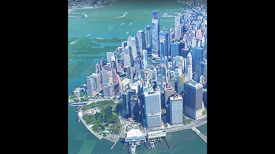 Since its last update in October, Google Maps can render landmarks in 3D. Since its last update in October, Google Maps can render landmarks in 3D.