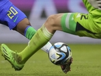 Players battle for the ball during a match | Image for representation (AP) Players battle for the ball during a match | Image for representation (AP)