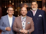 Gary Mehigan, George Colamboris and Matt Preston thrilled Bengaluru with a seven-course meal (Facebook) Gary Mehigan, George Colamboris and Matt Preston thrilled Bengaluru with a seven-course meal (Facebook)