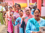 A provisional turnout of around 71 per cent was recorded in the first phase of Chhattisgarh assembly elections amid Naxalite violence and the call for boycott, officials said.(PTI) A provisional turnout of around 71 per cent was recorded in the first phase of Chhattisgarh assembly elections amid Naxalite violence and the call for boycott, officials said.(PTI)