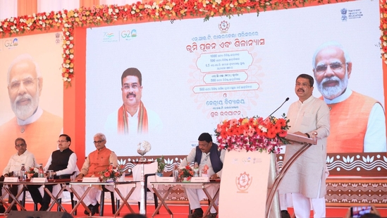 Union Education and Skill Development Minister Dharmendra Pradhan at NIT Rourkela (handout) Union Education and Skill Development Minister Dharmendra Pradhan at NIT Rourkela (handout)