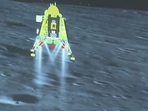 On August 23, Vikram Lander made its historic touch down on Moon and subsequently Pragyan rover was deployed. (ISRO/File) On August 23, Vikram Lander made its historic touch down on Moon and subsequently Pragyan rover was deployed. (ISRO/File)