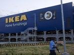 An employee walks long a road ahead of the opening of the Ikea store in Hitech City on the outskirts of Hyderabad in this file photo.(Bloomberg) An employee walks long a road ahead of the opening of the Ikea store in Hitech City on the outskirts of Hyderabad in this file photo.(Bloomberg)