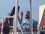 The duo was photographed enjoying the sun in Turks and Caicos, with Drake donning a breezy beach shirt and Camila stunning in a short black dress.(X) The duo was photographed enjoying the sun in Turks and Caicos, with Drake donning a breezy beach shirt and Camila stunning in a short black dress.(X)