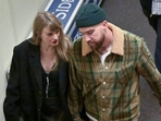 Taylor Swift and Travis Kelce after Sunday night's game Taylor Swift and Travis Kelce after Sunday night's game
