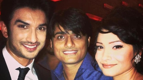 Sandeep Singh with Sushant Singh Rajput and Ankita lokhande. (File Photo)(Instagram) Sandeep Singh with Sushant Singh Rajput and Ankita lokhande. (File Photo)(Instagram)