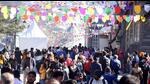 Tourists throng the Ridge in Shimla on Christmas. As many as 45,000 vehicles entered the town in the past three days. (Deepak Sansta/HT) Tourists throng the Ridge in Shimla on Christmas. As many as 45,000 vehicles entered the town in the past three days. (Deepak Sansta/HT)