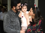 Actor couple Ranbir Kapoor and Alia Bhatt spread some Christmas cheer on Monday as they stepped out for their first public appearance with their daughter Raha Kapoor. Actor couple Ranbir Kapoor and Alia Bhatt spread some Christmas cheer on Monday as they stepped out for their first public appearance with their daughter Raha Kapoor.