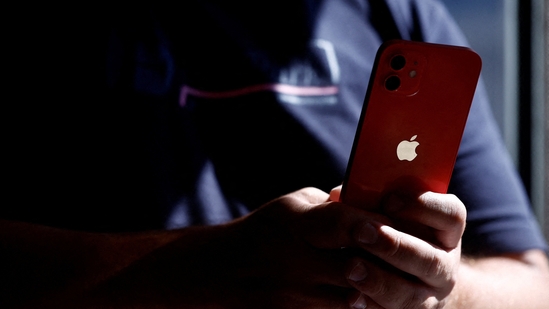 Apple has previously said it did not attribute the threat notifications to "any specific state-sponsored attacker".(Reuters)