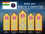 Newly designed epaulettes for Naval officers(Indian Navy) Newly designed epaulettes for Naval officers(Indian Navy)