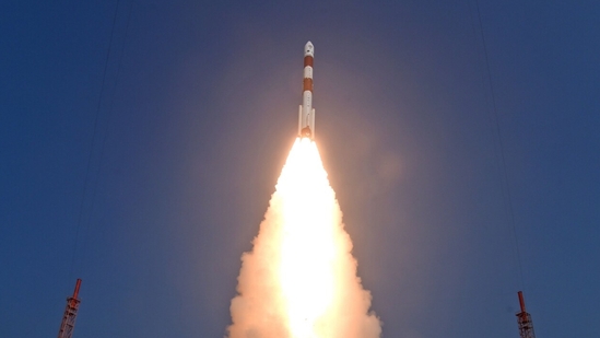 ISRO launches XPoSAT on Monday.(ISRO) ISRO launches XPoSAT on Monday.(ISRO)