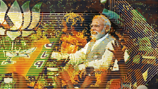 One glance at a map and it is clear that unless the Congress can erode the BJP’s tally in HP, Haryana, Rajasthan, Gujarat, MP, Maharashtra, Chhattisgarh, Assam, Jharkhand, Uttarakhand and Karnataka, the Modi juggernaut will roll on. (HT Imaging: Malay Karmakar) One glance at a map and it is clear that unless the Congress can erode the BJP’s tally in HP, Haryana, Rajasthan, Gujarat, MP, Maharashtra, Chhattisgarh, Assam, Jharkhand, Uttarakhand and Karnataka, the Modi juggernaut will roll on. (HT Imaging: Malay Karmakar)