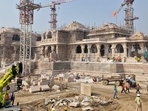 The Pran Pratishtha (consecration) ceremony of Ram Lalla at Ram temple in Ayodhya will take place on Jan 22. (Sourced) The Pran Pratishtha (consecration) ceremony of Ram Lalla at Ram temple in Ayodhya will take place on Jan 22. (Sourced)