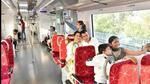 NCRTC officials said that they have fixed <span class='webrupee'>₹</span>2 lakh/hour as booking charges for bookings inside the Namo Bharat trains and inside the RRTS stations. (File) NCRTC officials said that they have fixed <span class='webrupee'>₹</span>2 lakh/hour as booking charges for bookings inside the Namo Bharat trains and inside the RRTS stations. (File)