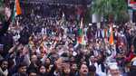 Hundreds of people gather during U.P. Jodo Yatra (HT Photo) Hundreds of people gather during U.P. Jodo Yatra (HT Photo)