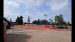 Guptar Ghat in Ayodhya gets a makeover. (Ravinder Singh/HH) Guptar Ghat in Ayodhya gets a makeover. (Ravinder Singh/HH)