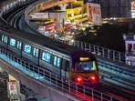 Bengaluru's Namma Metro records two crore footfalls in December 2023. Details(PTI File) Bengaluru's Namma Metro records two crore footfalls in December 2023. Details(PTI File)