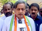 Congress MP Shashi Tharoor speaks to the media. (ANI file) Congress MP Shashi Tharoor speaks to the media. (ANI file)
