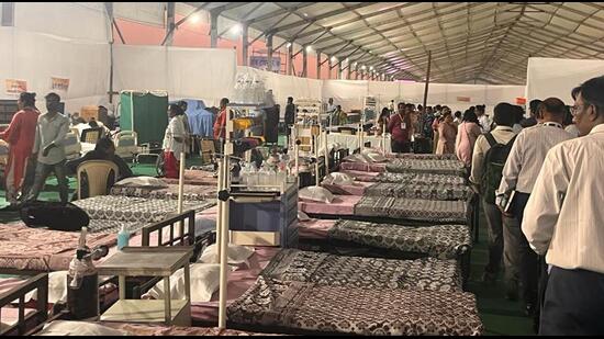 1,300 reported sick during MTHL inauguration event 1,300 reported sick during MTHL inauguration event