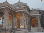 Underconstruction Ram temple in Ayodhya. (Sourced)(HT_PRINT) Underconstruction Ram temple in Ayodhya. (Sourced)(HT_PRINT)