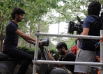 Kanu Behl behind the camera with lead actor Chetan Sharma, who plays the eponymous Binnu, sitting on a scooter in a behind-the-scenes shot during the filming of Binnu ka Sapna(Author) Kanu Behl behind the camera with lead actor Chetan Sharma, who plays the eponymous Binnu, sitting on a scooter in a behind-the-scenes shot during the filming of Binnu ka Sapna(Author)